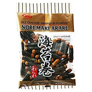 NORIMAKI Arare Rice Crackers Wrapped In Seaweed 85g