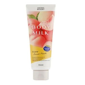 KRACIE Aroma Resort Body Milk Happy Sweet Peach