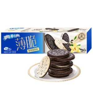 Oreo Crushed Vanilla Flavor Crispy Thin Cookies 95g