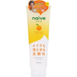 KRACIE NAIVE MAKEUP CLEANSING FACE WASH (WITH YUZU CERAMIDE) 200G