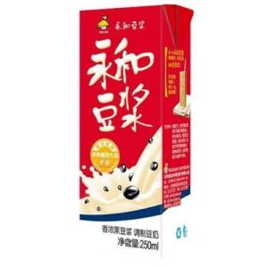 Yonghe Soy Bean Drink Black Bean Flavor 250ml