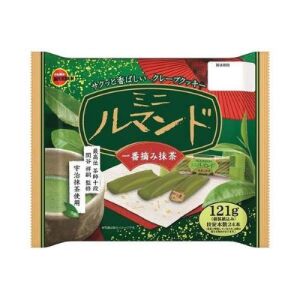 Bourbon Mini Remand Matcha Cookie 121g