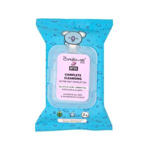 THE CREME SHOP Wet Cleansing Towelettes Koya 20pcs