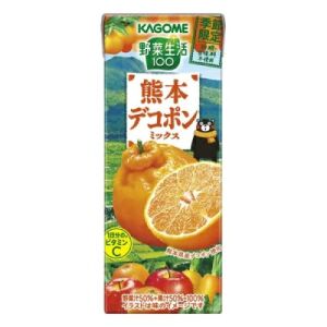 KAGOME Vegetable 100 Mixed Orange Juice 195ml