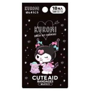 SANTEN SANRIO CUTE AID BANDAGES KUROMI