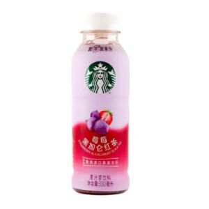 Starbucks Black Tea Drink(Strawberry&Blackcurrant Flavor) 330ml