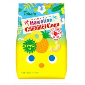 TOHATO Hawaiian Caramel Corn Pineapple Flavor 65g