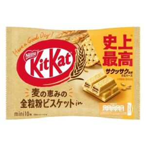 Japanese Kit Kat: Whole Wheat Cookie 10pcs 113g