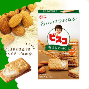 GLICO Bisco Fragrant Almond 15 pc