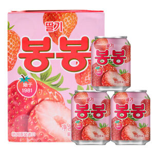 HAITAI Korean Strawberry Juice 238ml*12