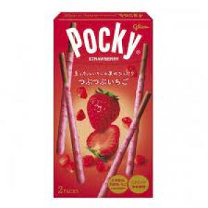 Glico Pocky Strawberry Biscuits 55g