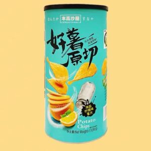 BENGAOSHAWU HAOSHU Original Cut Potato Chips (Sea Salt Lemon Flavor) 110g