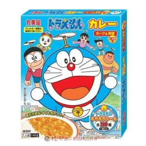 Marumiya Doraemon Instant Curry (Cooking Bag) Pork Vegetables (Sweet) 145g