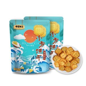 BGEL Sea Salt Cheese Square Biscuits 150g