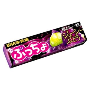 UHA Puccho Gummy Soft Candy (Grape Flavor) 52g