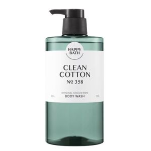 HAPPY BATH Clean Cotton Body Wash 910g