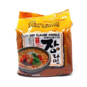 Paldo Jang Ramyun Soy Flavor Noodle  (5 pack)
