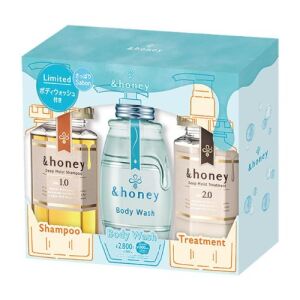 & honey Sabon Body Wash & Deep Moist Triple Set