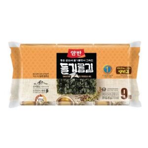 DONGWON, SEASONNED PERILLA OIL LAVER 5g * 9 pack