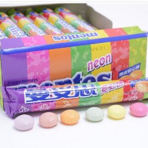 Mentos Chews Candy (Rainbow Assorted Flavor) 37g