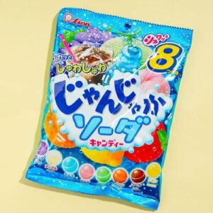 Lion 8 Assorted Fruits Soda Candy 114g