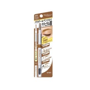 SANA Newborn 3 Ways Eyebrow Pencil B9 Camel Brown