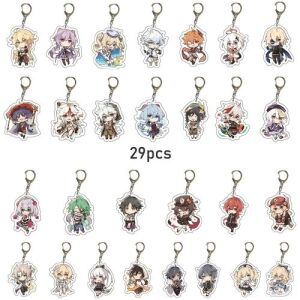 Genshin Impact Character Acrylic Keychain 1pc