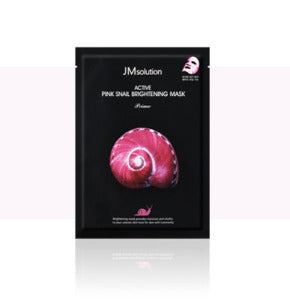 JM Active Pink Snail Brightening Mask 1 pcs