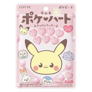 LOTTE Pokemon Heart Ramune 40g (Pokemon)