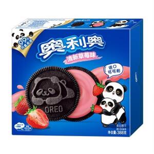 Oreo Strawberry Sandwich Cookie 388g