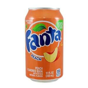 Fanta Peach Soda 355ml