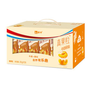 Mengniu Fruit Milk Drink (Peach Flavor) 250ml*12