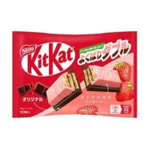 Nestle KitKat Strawberry Black Chocolate Wafer Bar 113g 12 Pcs