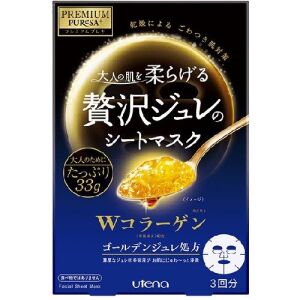 Utena Premium Puresa Golden Jelly Face Mask Collagen 1pc