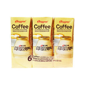 BINGGRAE, COFFEE MILK 6*200ML