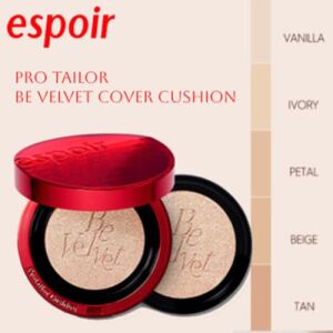 ESPOIR Pro Tailor Be Velvet Cover Cushion New Class 21 Ivory