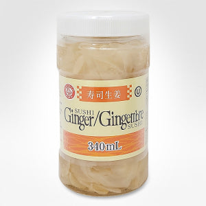 J-Basket Sushi White Ginger 340 ML