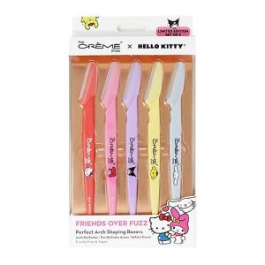 THE CREME SHOP Hello Kitty Friends Over Fuzz Shaping Razors 5pcs