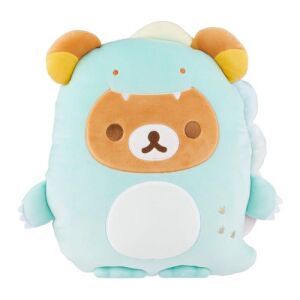 RILAKKUMA Dinosaur Flat Mochi Plush M