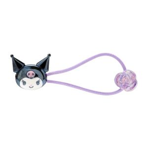 SANRIO Mascot Hair Tie Kuromi & Flower