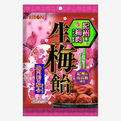 Ribbon Kishu plum meat raw plum candy 65g