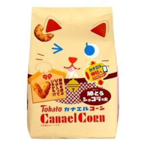 Tohato Caramel Corn (Chocolate Flavor) 77g