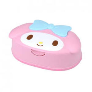 SANRIO Wet Tissue case with wet tissues inside - MELODY