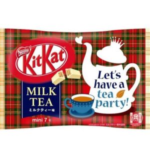 Nestle KitKat Mini Milk Tea Chocolate Mini Wafer Bar 7 Pcs