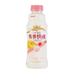 WAHAHA Nutri-Express Fruit Yogurt Drink (Peach Flavor) 500ml