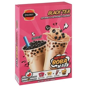 J-Basket Black Tea Instant Boba Kit 3Pack