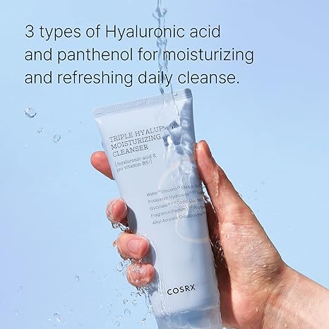 COSRX Hydrium Triple Hyaluronic Moisturizing Cleanser 150ml