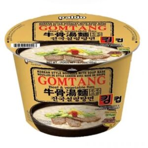 Paldo Gomtang Beef & Vegetable Cup Ramen 105G