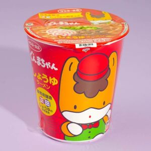 Sanyo Gunma-chan Instant Ramen (Soy Sauce Flavor) 63g