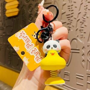 Key Chain Panda Seriel Spring Duck